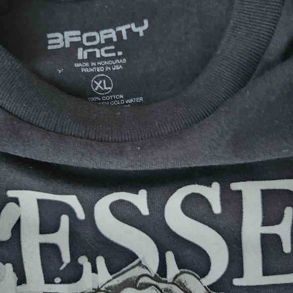Men's "Blessed" Black Graphic T-Shirt - Picture 4 of 4